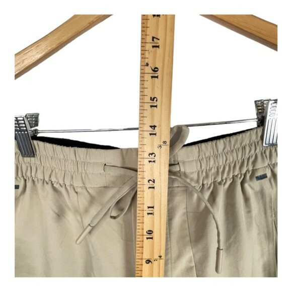 Lululemon Athletica Men Khaki Joggers Size Small Elastic Waist Snap Button Cuff - Picture 12 of 14